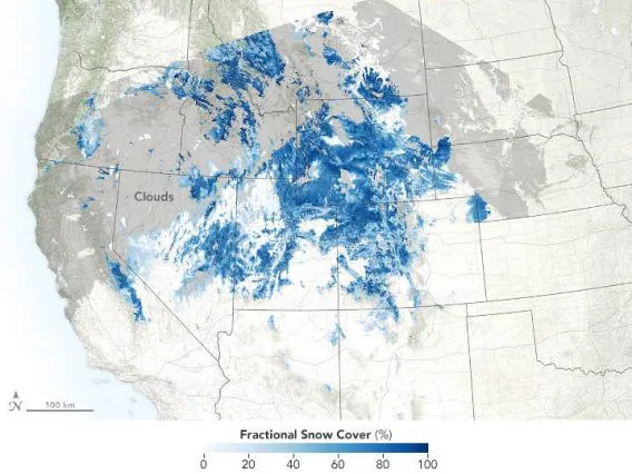 snow map