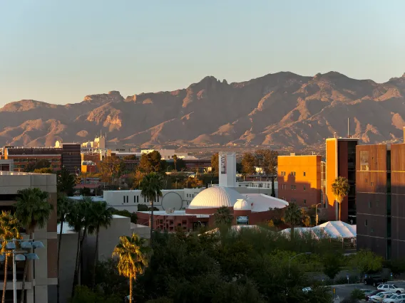 Photo of Flandrau building on UA campus